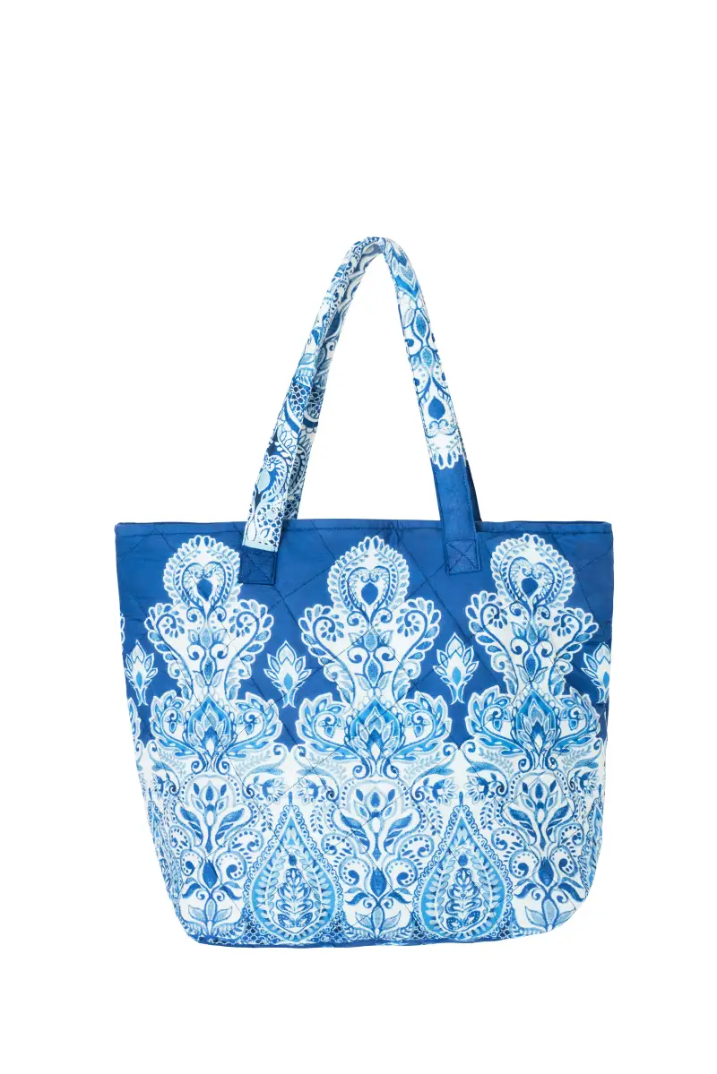 BORSA DA SPIAGGIA TONI BLU | Colore Blu |