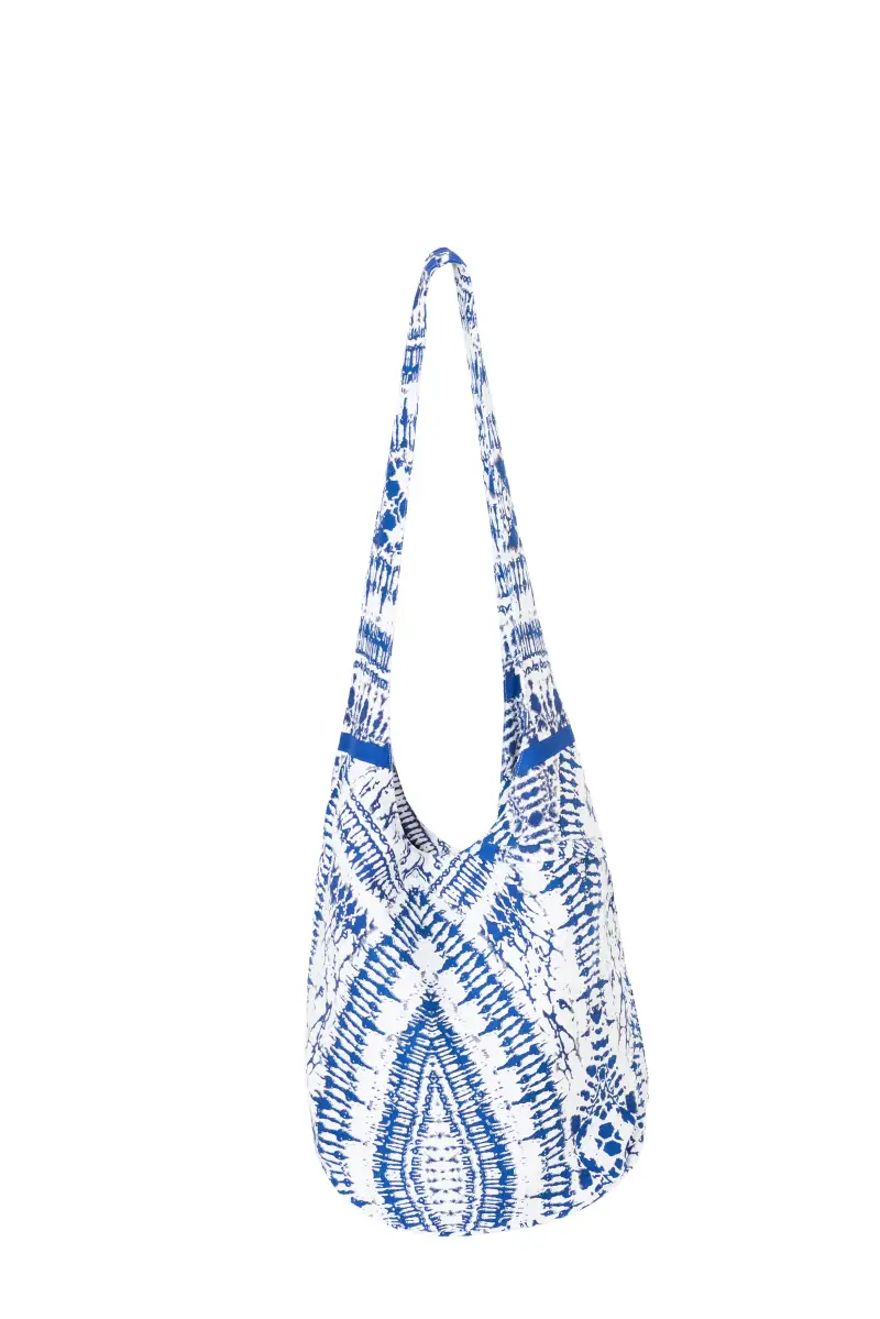 BORSA FANTASIA TONI BLU | Colore Bianco |