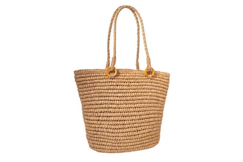 BORSA VIMINI AMY | Colore Sabbia |