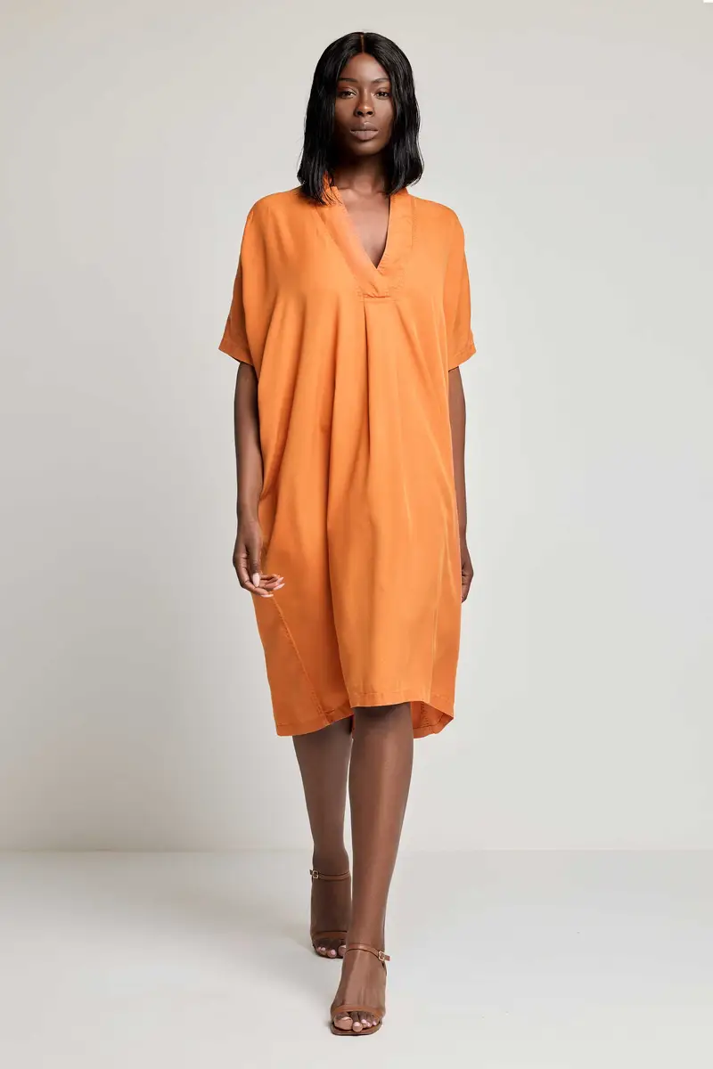 CAFTANO BASILIA | Colore Arancio |