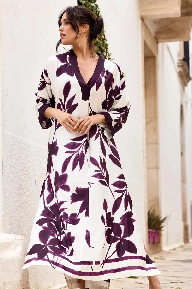 CAFTANO LUNGO RACHELE | Colore Multi |