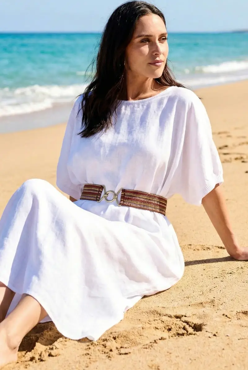 CINTURA CON PERLINE IMELDA | Colore Multi |