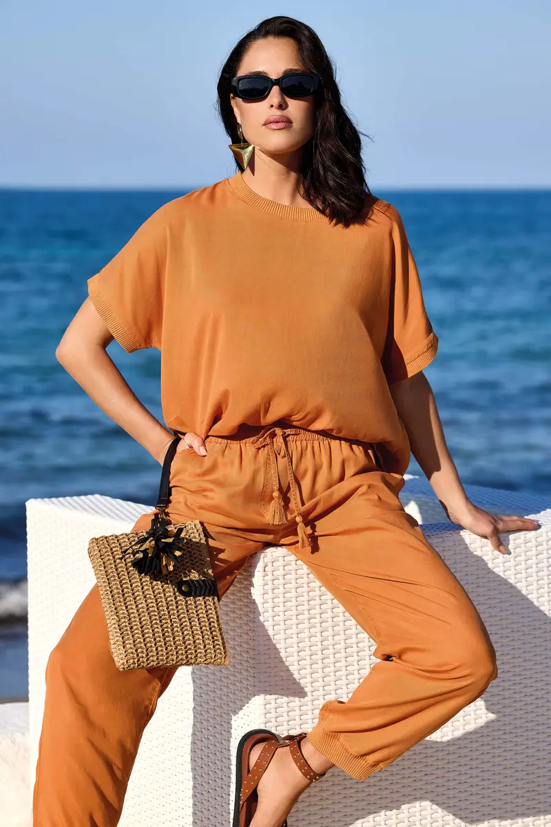 PANTALONI IMELDA | Colore Arancione |