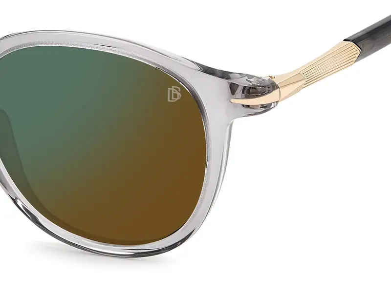 DAVID BECKHAM DB 1114/S KB7/MT Occhiali da sole Verde Specchiato miniatura 2