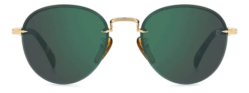 DAVID BECKHAM DB 1173/S 06J/MT Occhiali da sole Verde Specchiato miniatura 2