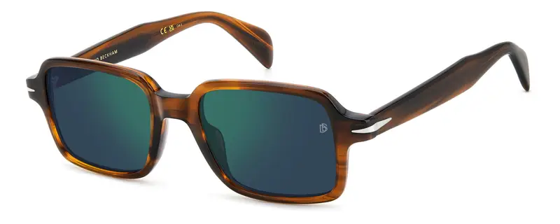 DAVID BECKHAM  DB 1179/S EX4/MT Occhiali da sole   Verde   Specchiato