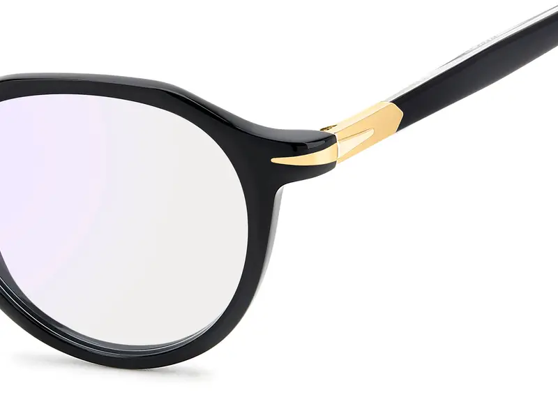 DAVID BECKHAM DB 1180 2M2 Montature da vista Blu Specchiato miniatura 2