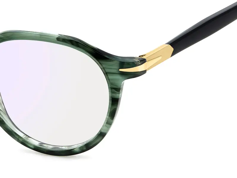 DAVID BECKHAM DB 1180 6AK Montature da vista Blu Specchiato miniatura 2