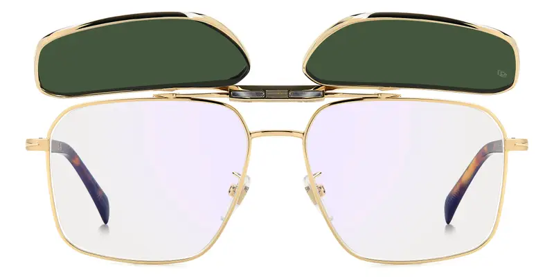 DAVID BECKHAM DB 1187/G/C J5G Montature da vista Verde miniatura 2