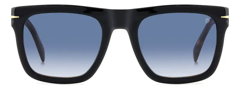 DAVID BECKHAM DB 7000/S FLAT WR7/08 Occhiali da sole Blu Sfumato miniatura 2