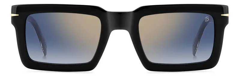 DAVID BECKHAM DB 7126/S 2M2/1V Occhiali da sole Blu Specchiato miniatura 3