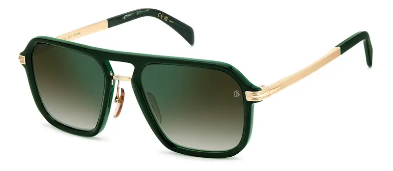 DAVID BECKHAM  DB 7136/S GC1/CS Occhiali da sole   Verde   Specchiato
