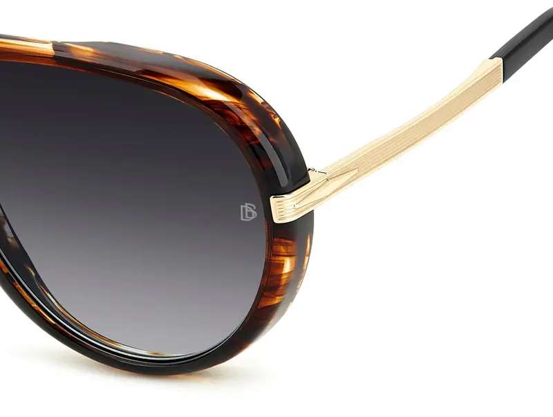 DAVID BECKHAM DB 99/VOYAGER HQZ/9O Occhiali da sole Grigio Sfumato miniatura 3