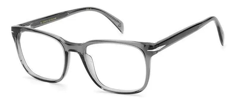 DAVID BECKHAM Uomo DB 1083 KB7 Montature da vista Acetato Grigio  Squadrata