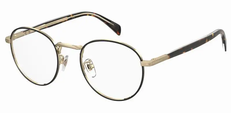 DAVID BECKHAM Uomo DB 1127 I46 Montature da vista Metallo Nero  Pantos