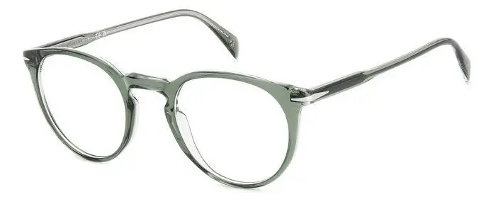 Uomo DB 1139 B59 Montature da vista Acetato Verde Rotonda
