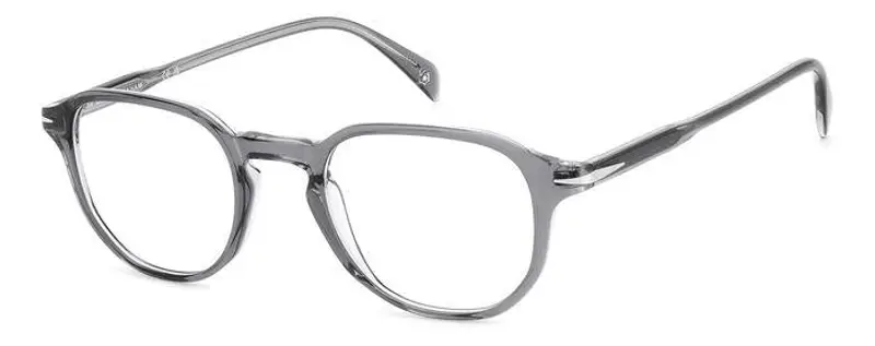 DAVID BECKHAM Uomo DB 1140 TX7 Montature da vista Acetato Grigio  Geometrica