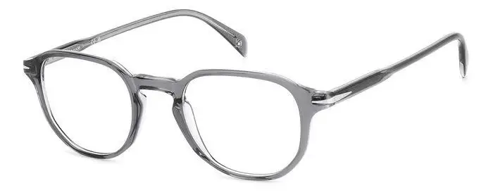 Uomo DB 1140 TX7 Montature da vista Acetato Grigio Geometrica