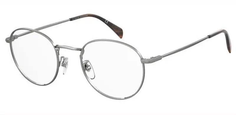 DAVID BECKHAM Uomo DB 1152 6LB Montature da vista Metallo Rutenio  Rotonda