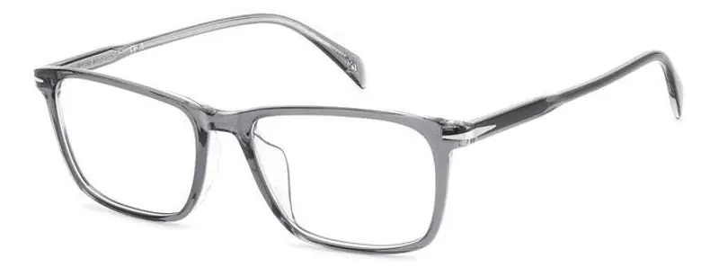 DAVID BECKHAM Uomo DB 1154/F TX7 Montature da vista Acetato Grigio  Squadrata