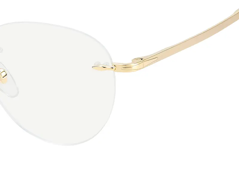 DAVID BECKHAM Uomo DB 1166 J5G Montature da vista Metallo Oro Blu Pantos Normale Specchiato miniatura 2