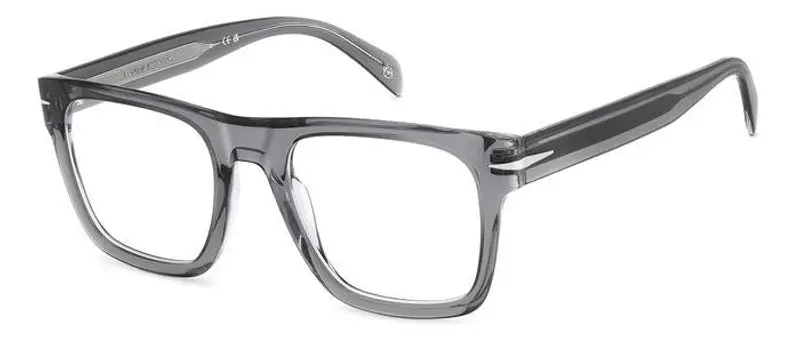 DAVID BECKHAM Uomo DB 7020/FLAT TX7 Montature da vista Acetato Grigio  Squadrata
