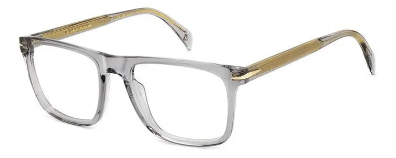 DAVID BECKHAM Uomo DB 7115 KB7 Montature da vista Acetato Grigio  Squadrata