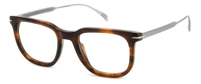 DAVID BECKHAM Uomo DB 7119 6C5 Montature da vista Acetato Corno marrone  Squadrata