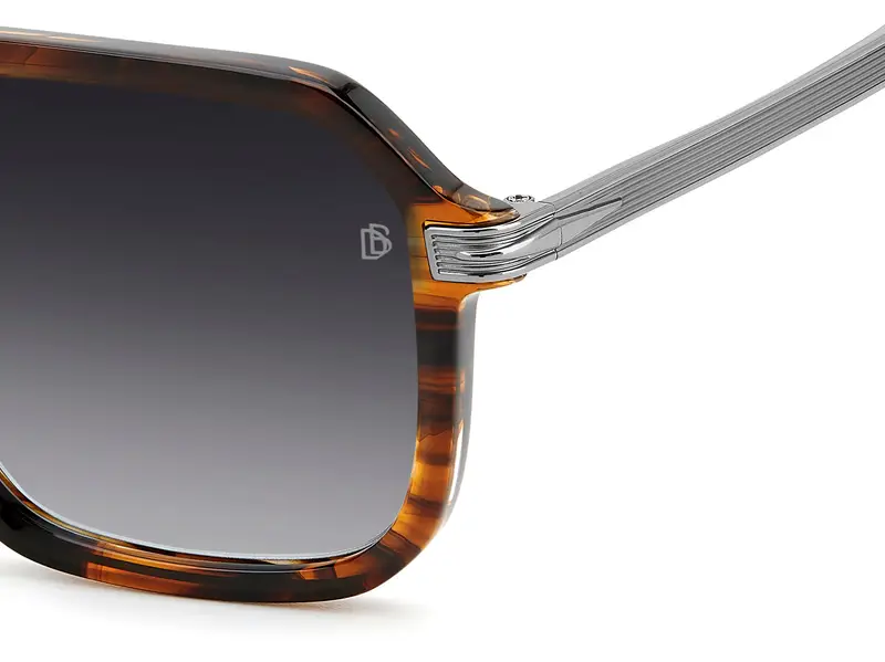 DAVID BECKHAM Occhiali da sole Uomo Grigio 841934 miniatura 2