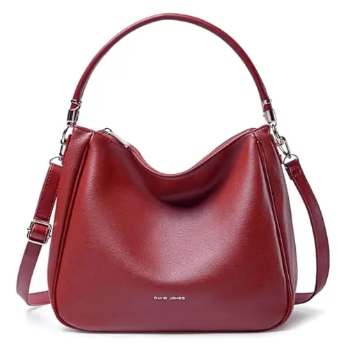 David Jones Borsa a tracolla Donna Rosso 3724736