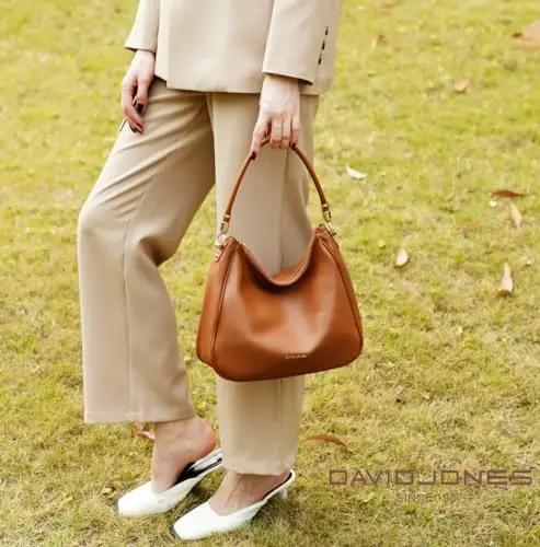 David Jones Borsa a tracolla Donna Argento 3724736 miniatura 2