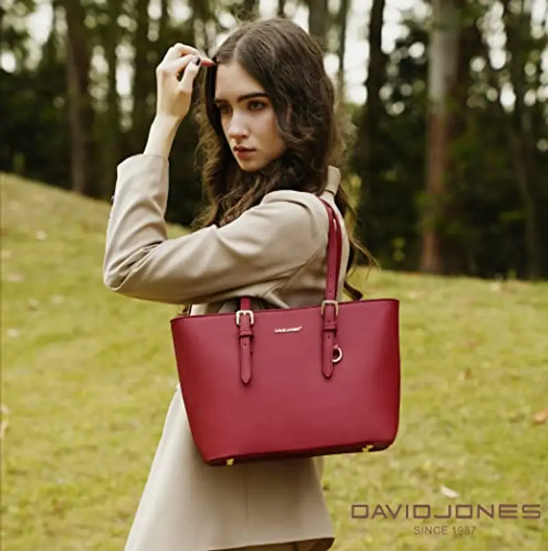 David Jones Borsa a spalla Donna Nero 2433385 miniatura 3