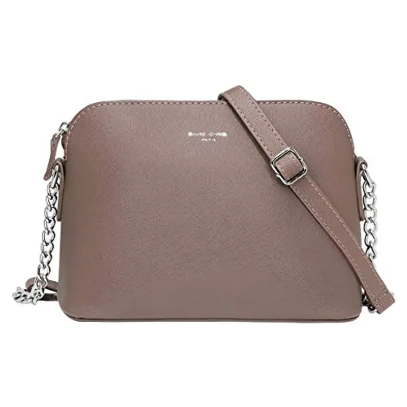 David Jones Borsa a tracolla Donna Marrone 1604085