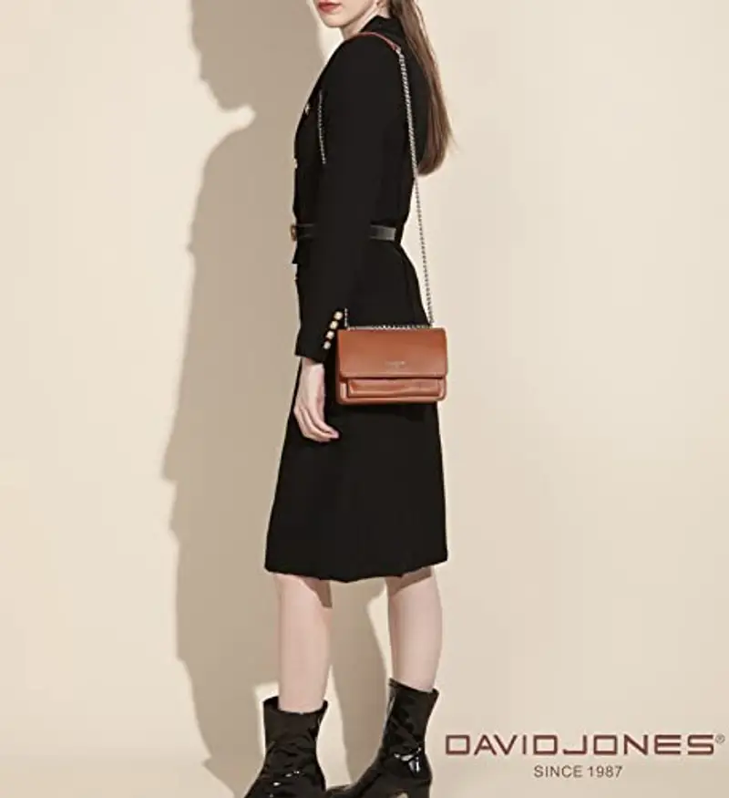 David Jones Clutch Donna Nero 2202838 miniatura 3
