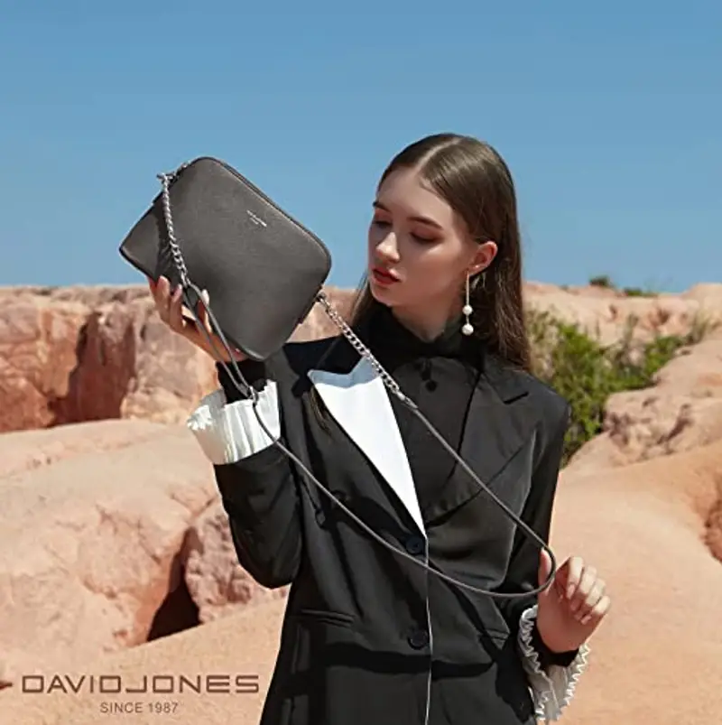 David Jones Borsello Donna Argento 1604089 miniatura 2