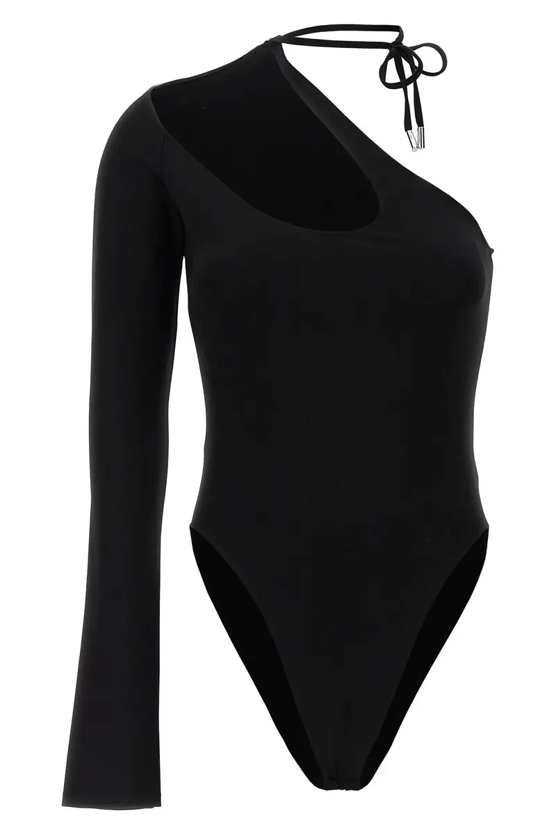Body Asimmetrico Nero