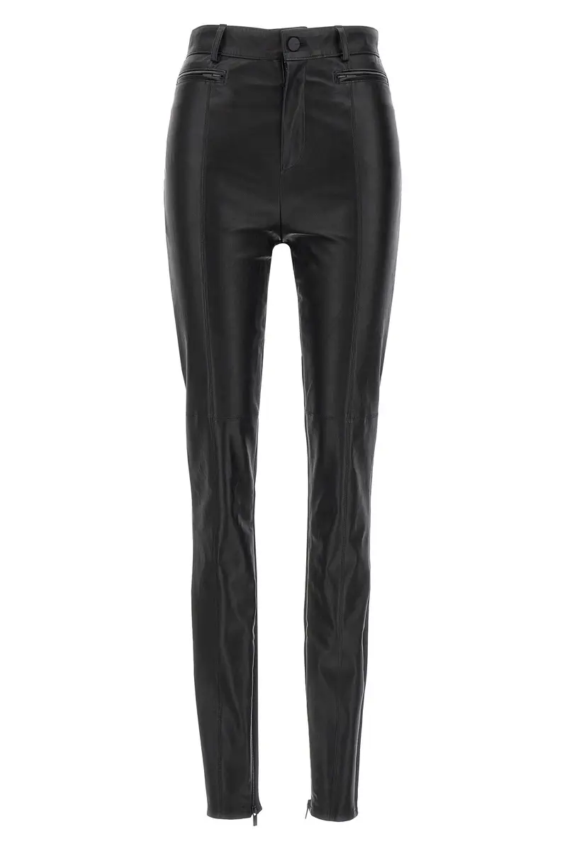 Leggings Napa Leather Nero