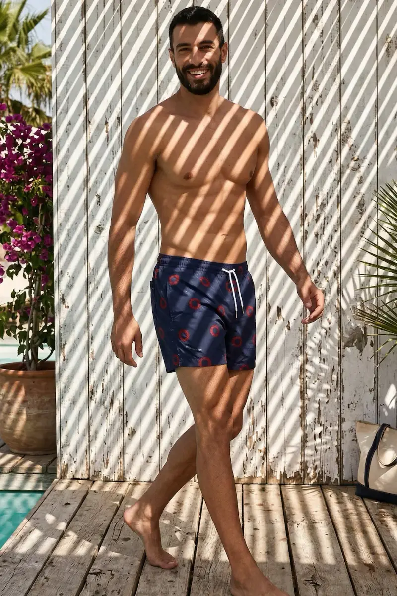 COSTUME BOXER MARE CORTO OLIVIERO | Colore Multi |