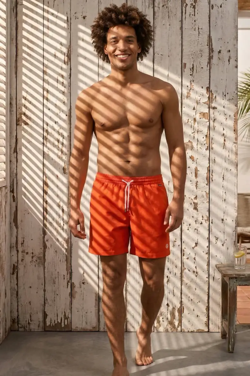 COSTUME BOXER MARE MORGAN | Colore Rosso |