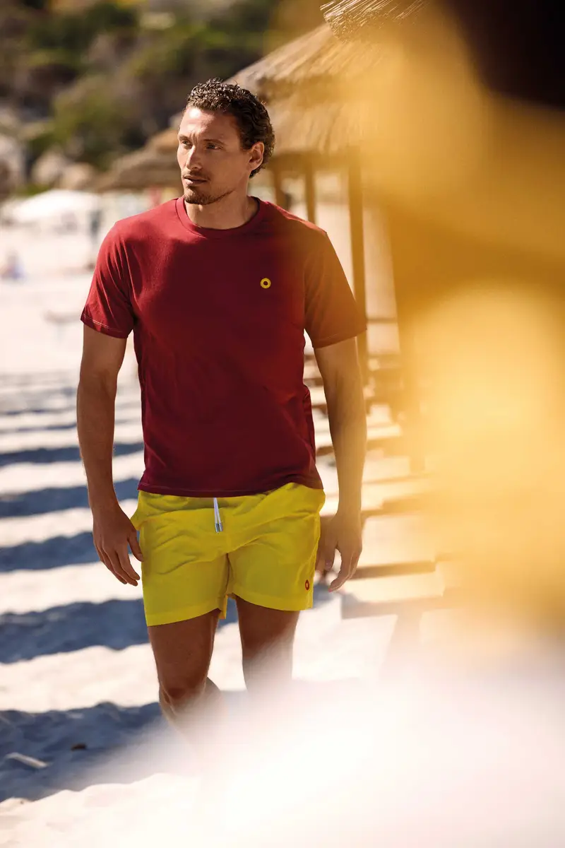 T-SHIRT ZAYN | Colore Bordeaux |