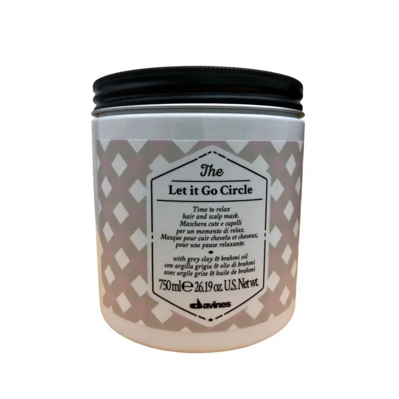 Maschera idratante per capelli Let it Go Circle, controllo dell effetto crespo, 750 ml