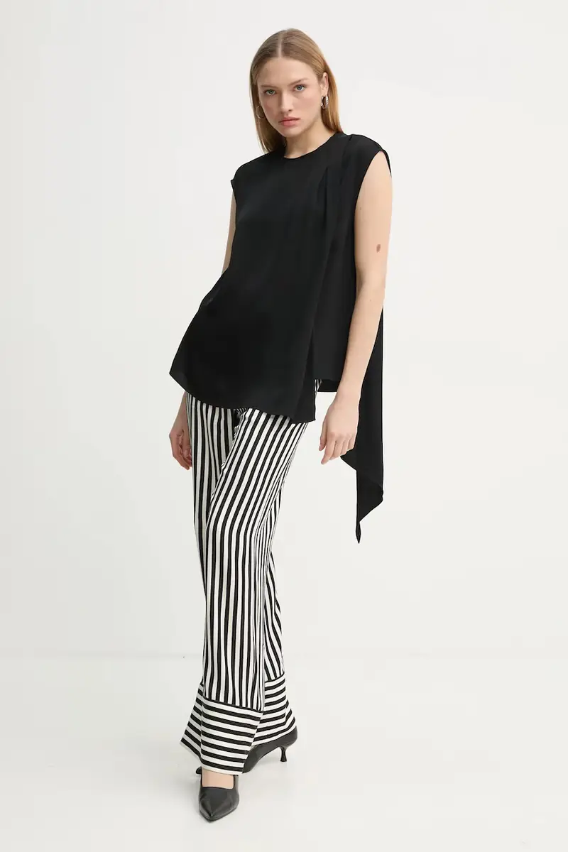 camicetta Kehlani donna colore nero DAY65243706 miniatura 2