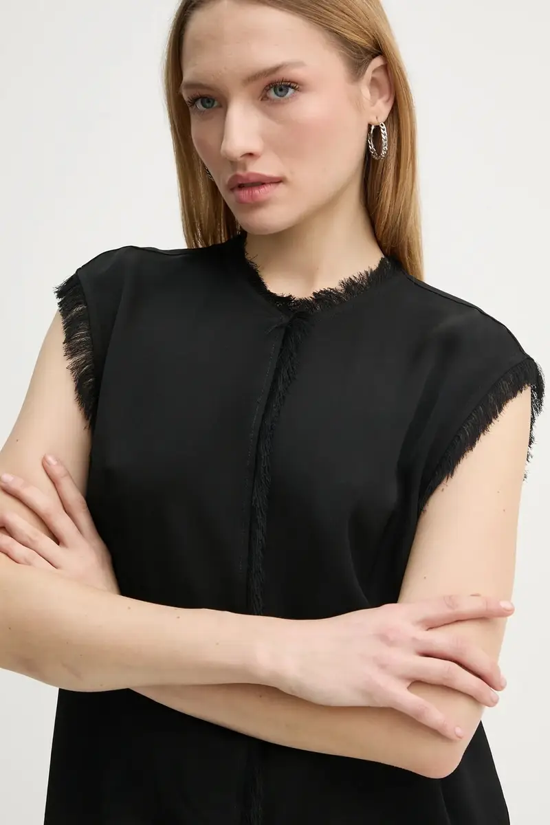 camicetta Lise donna colore nero DAY65243713 miniatura 4