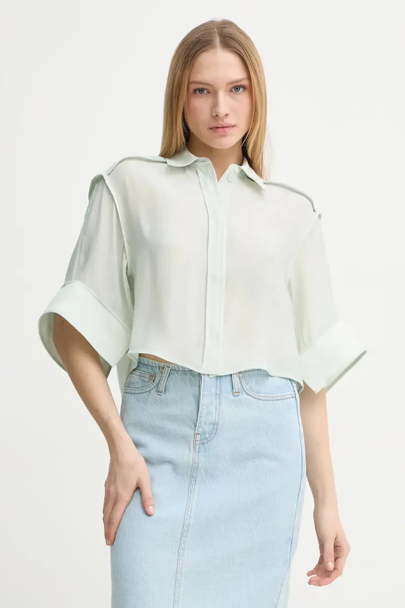 camicia Eleanor donna colore verde DAY65243675