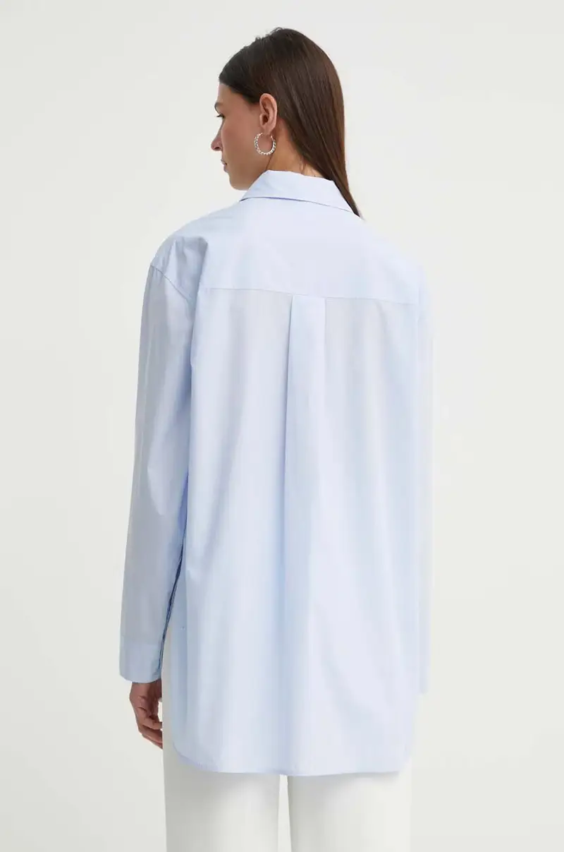 camicia in cotone Malou - Chambray donna colore blu DAY65243277 miniatura 4