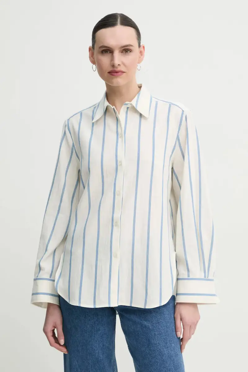 camicia in cotone Romy donna colore beige DAY65243748