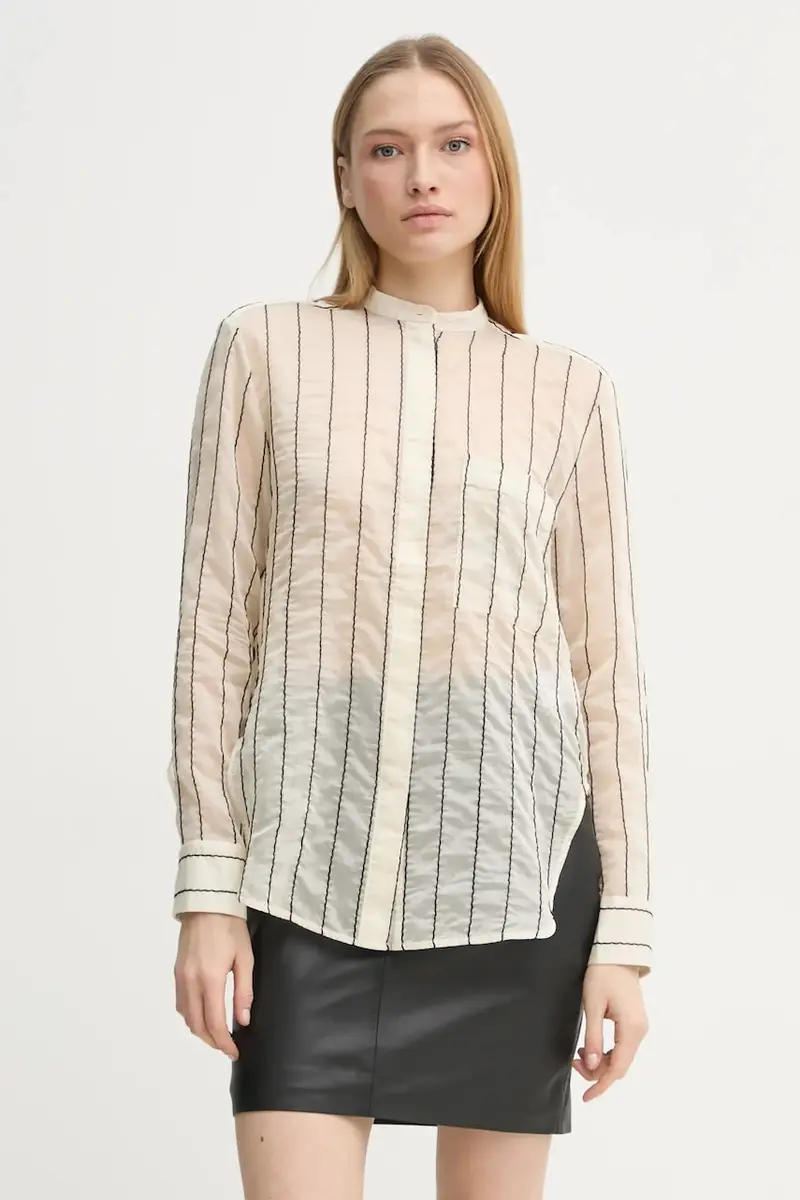 camicia Yrsa donna colore beige DAY65243773
