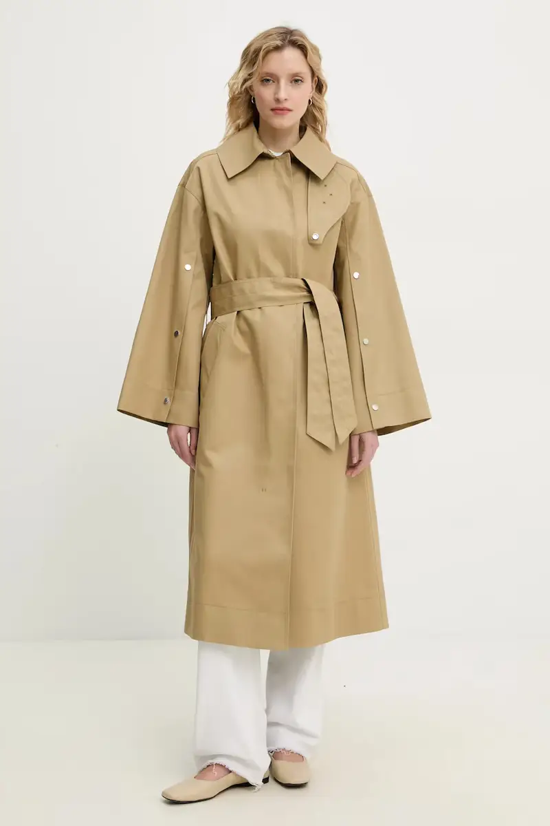 cappotto in cotone Lior donna colore verde DAY65243712