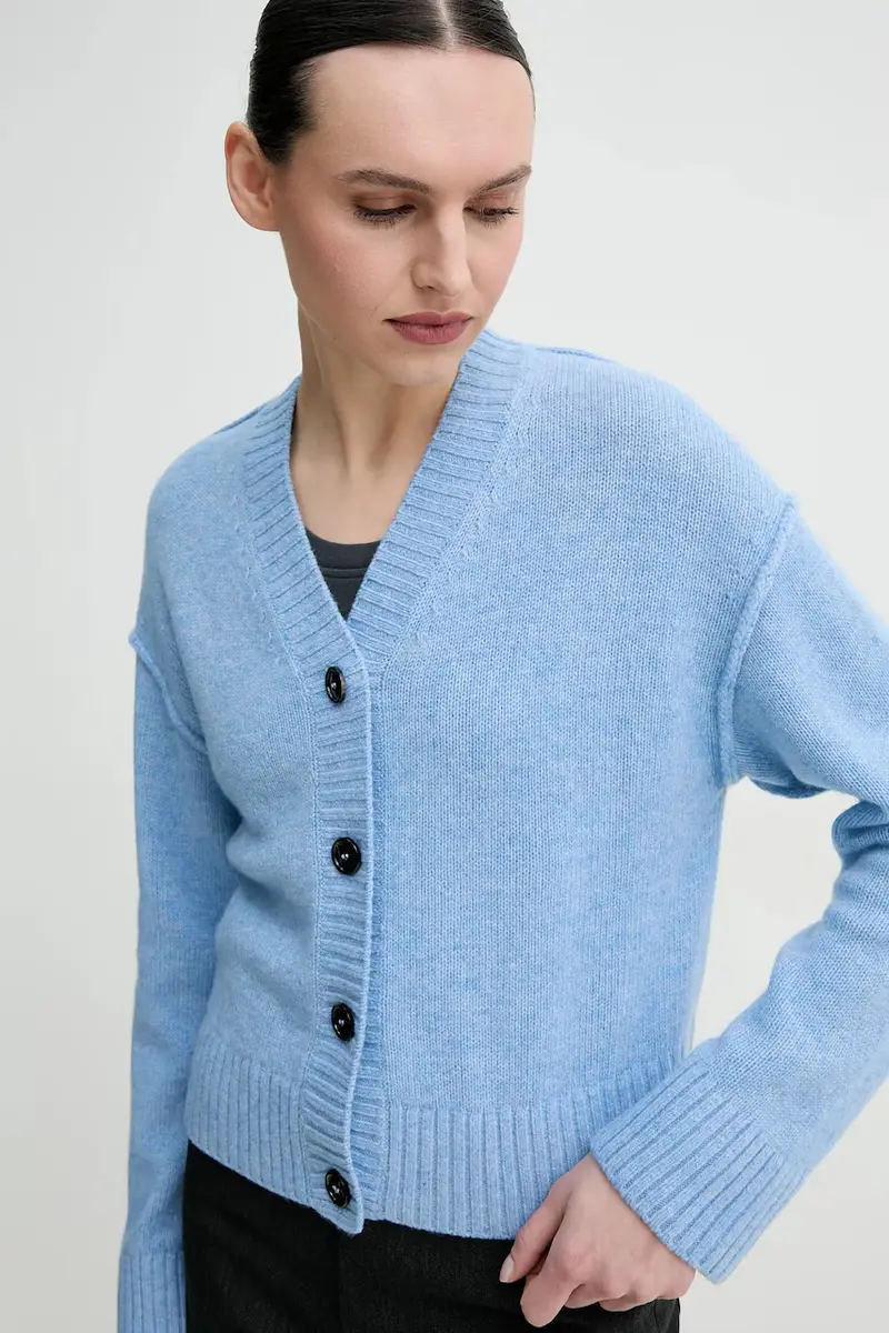 Day Birger et Mikkelsen Cardigan Donna Blu 3580437 miniatura 4