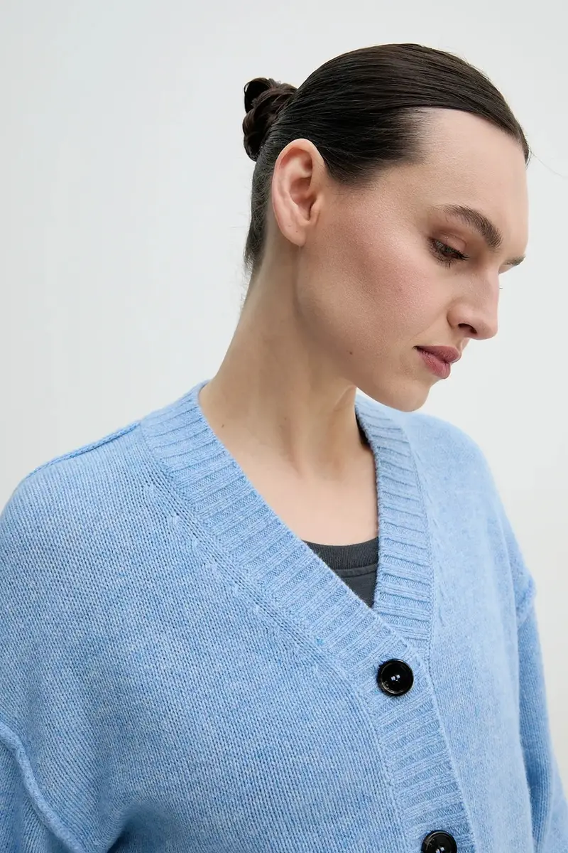 Day Birger et Mikkelsen Cardigan Donna Blu 3580437 miniatura 5